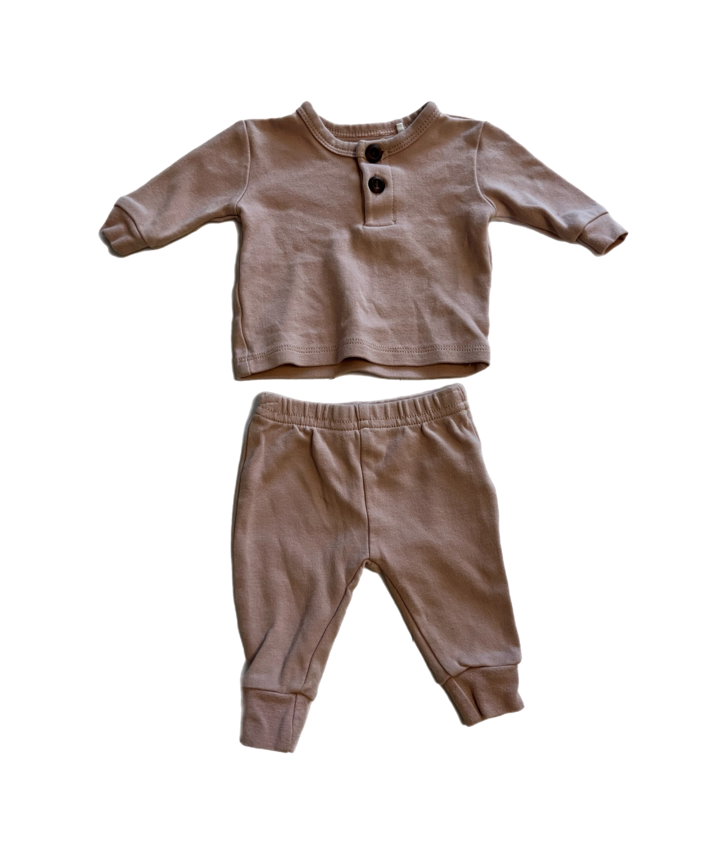 B Organic 2 piece set 0-3m
