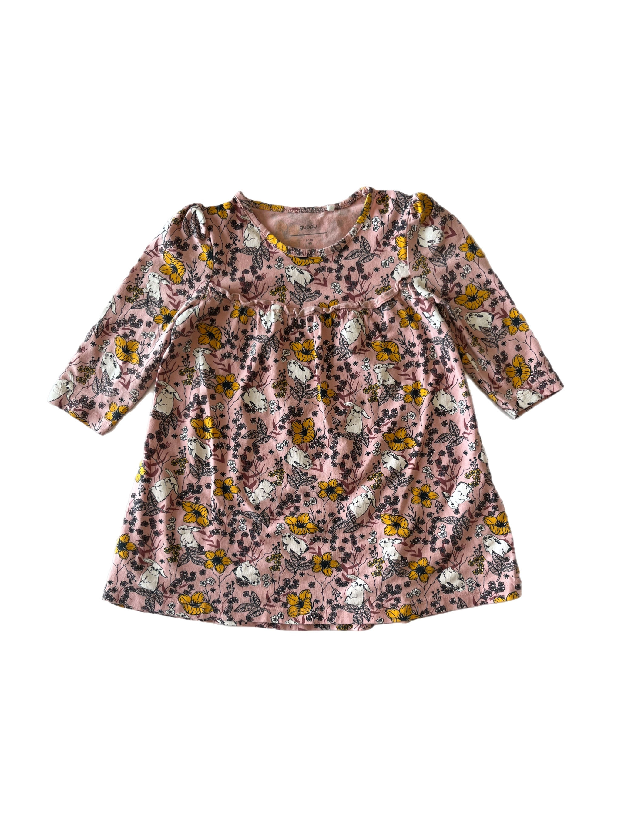 Guppy woodland dress 9-12m