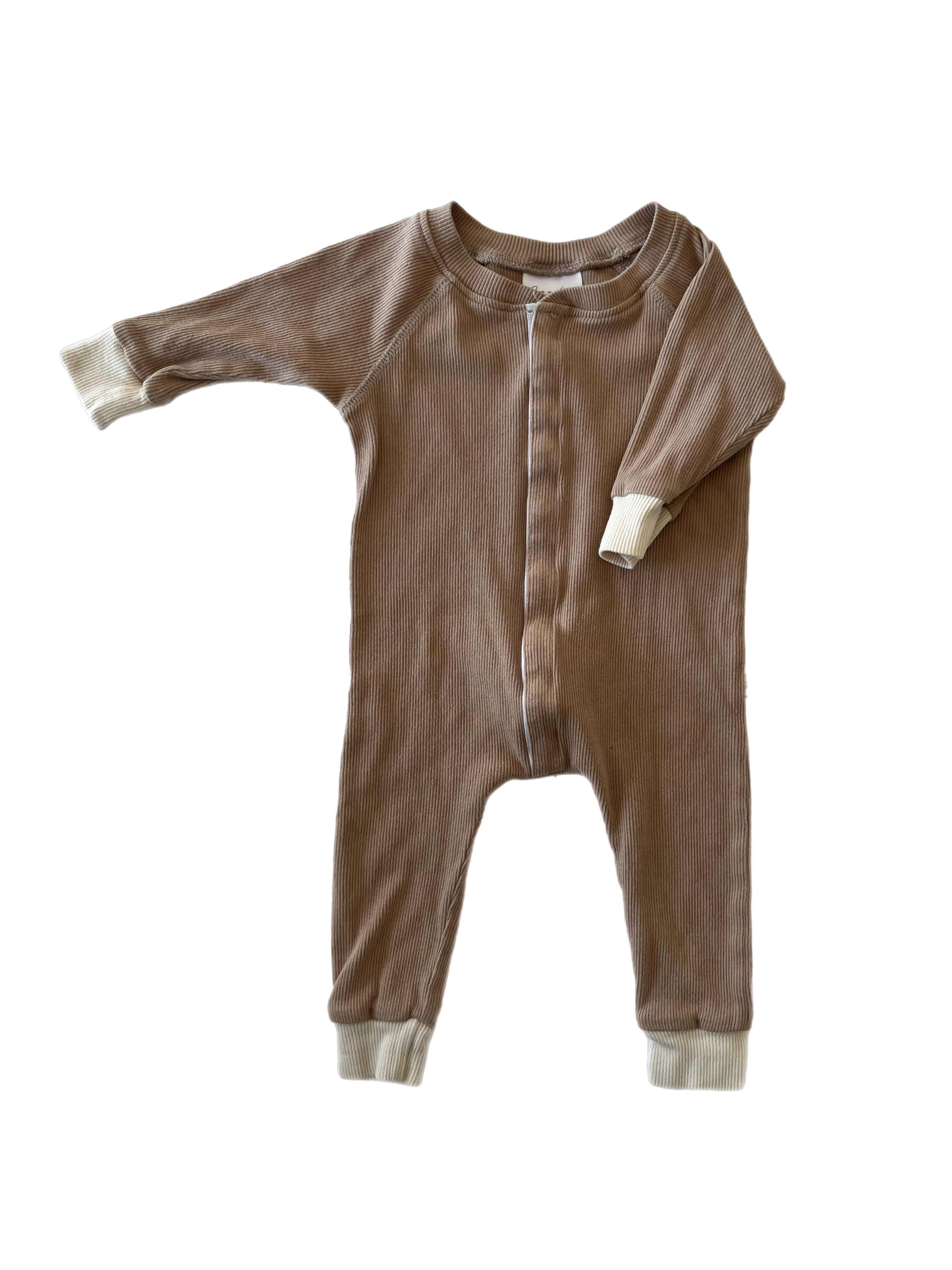 Jax & Lennon organic cotton romper 0-6m