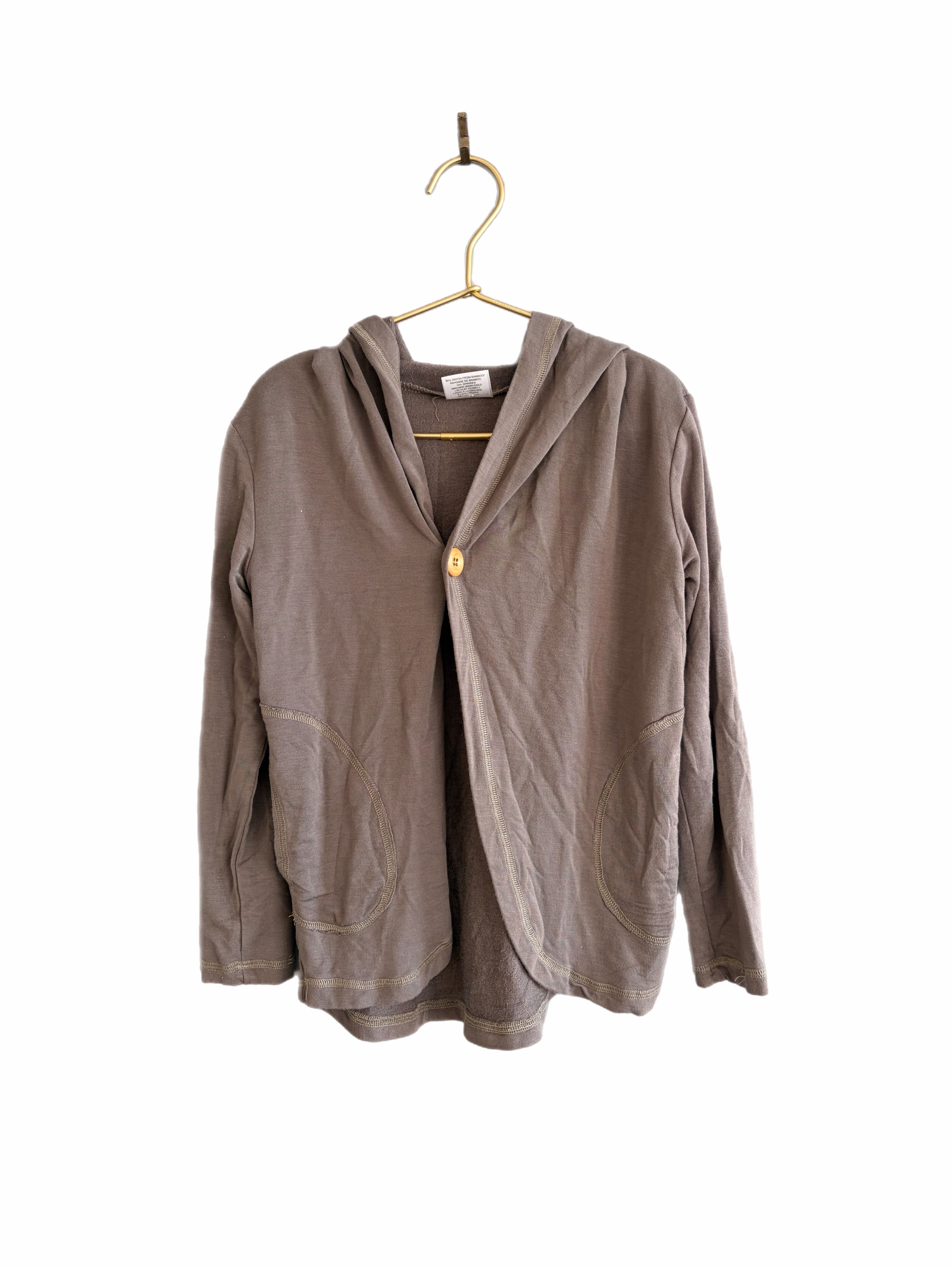 Jax & Lennon bamboo button up cardigan 4/5Y