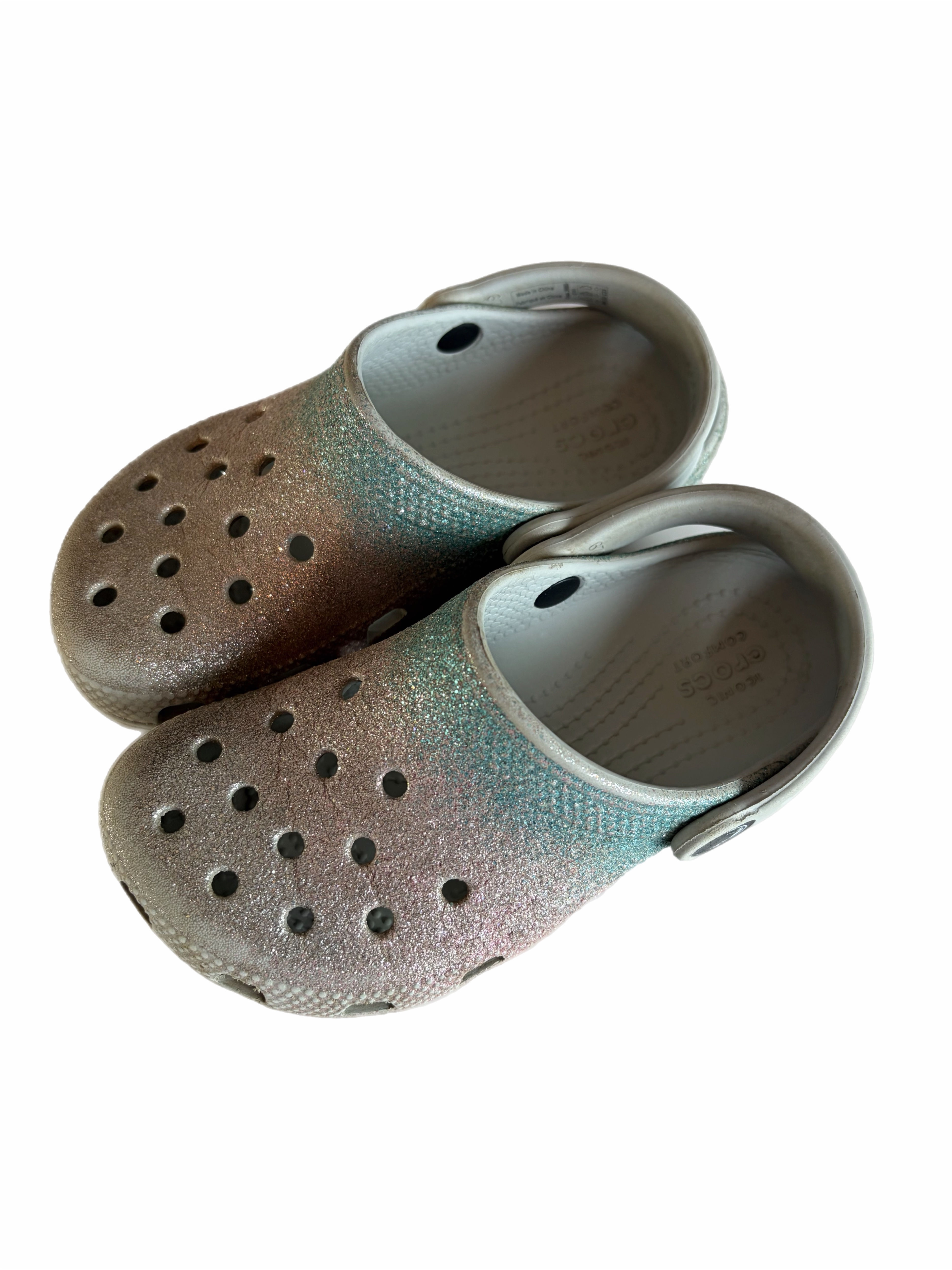 Crocs sparkle 11c