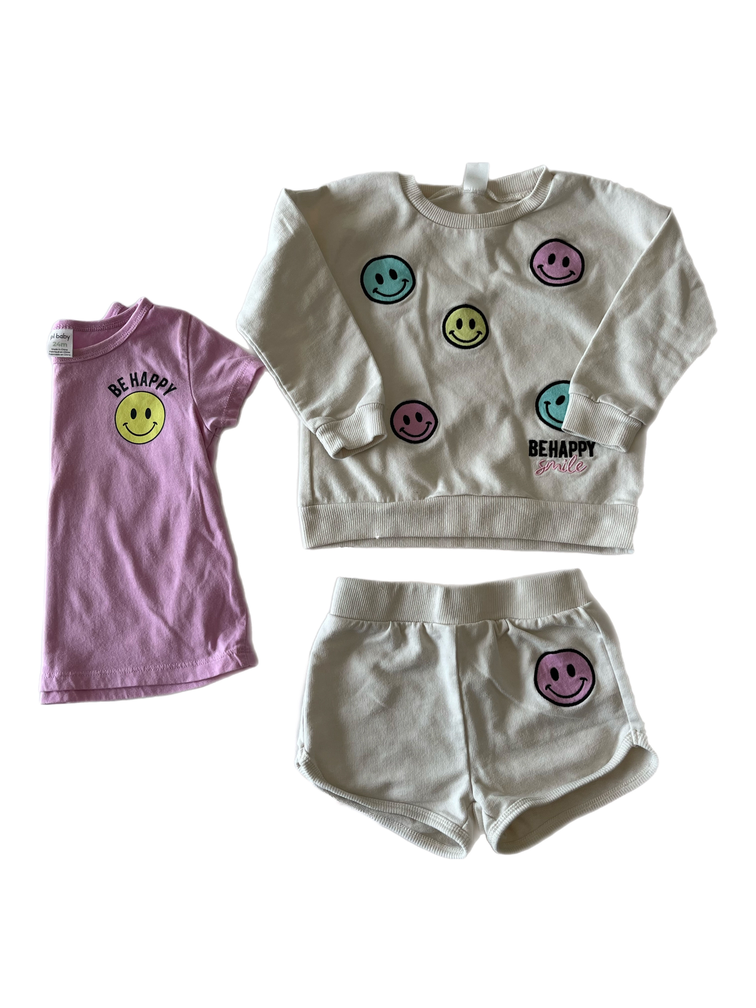 PL baby 3pc set 24m