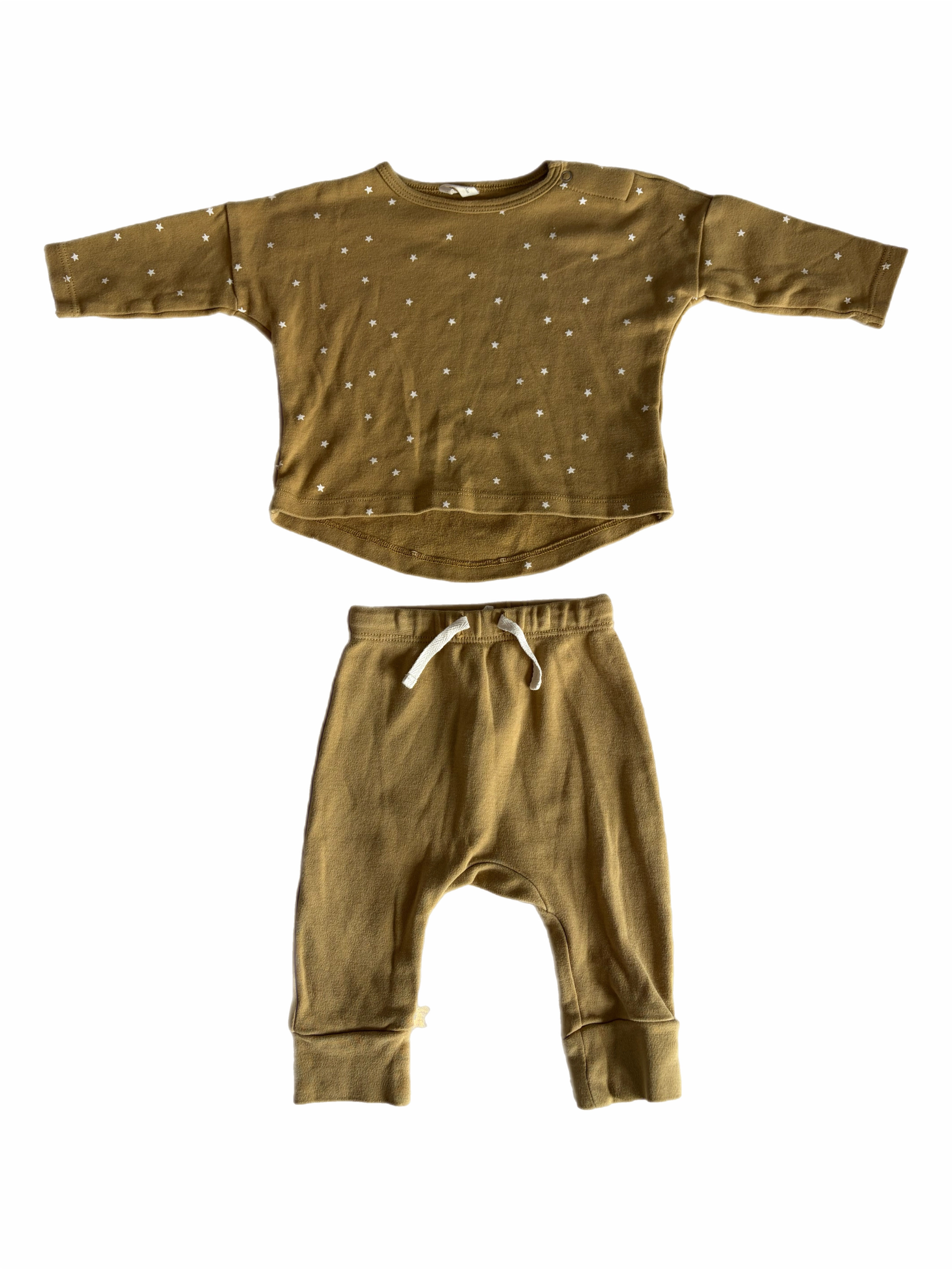 Quincy Mae lounge set 3-6m