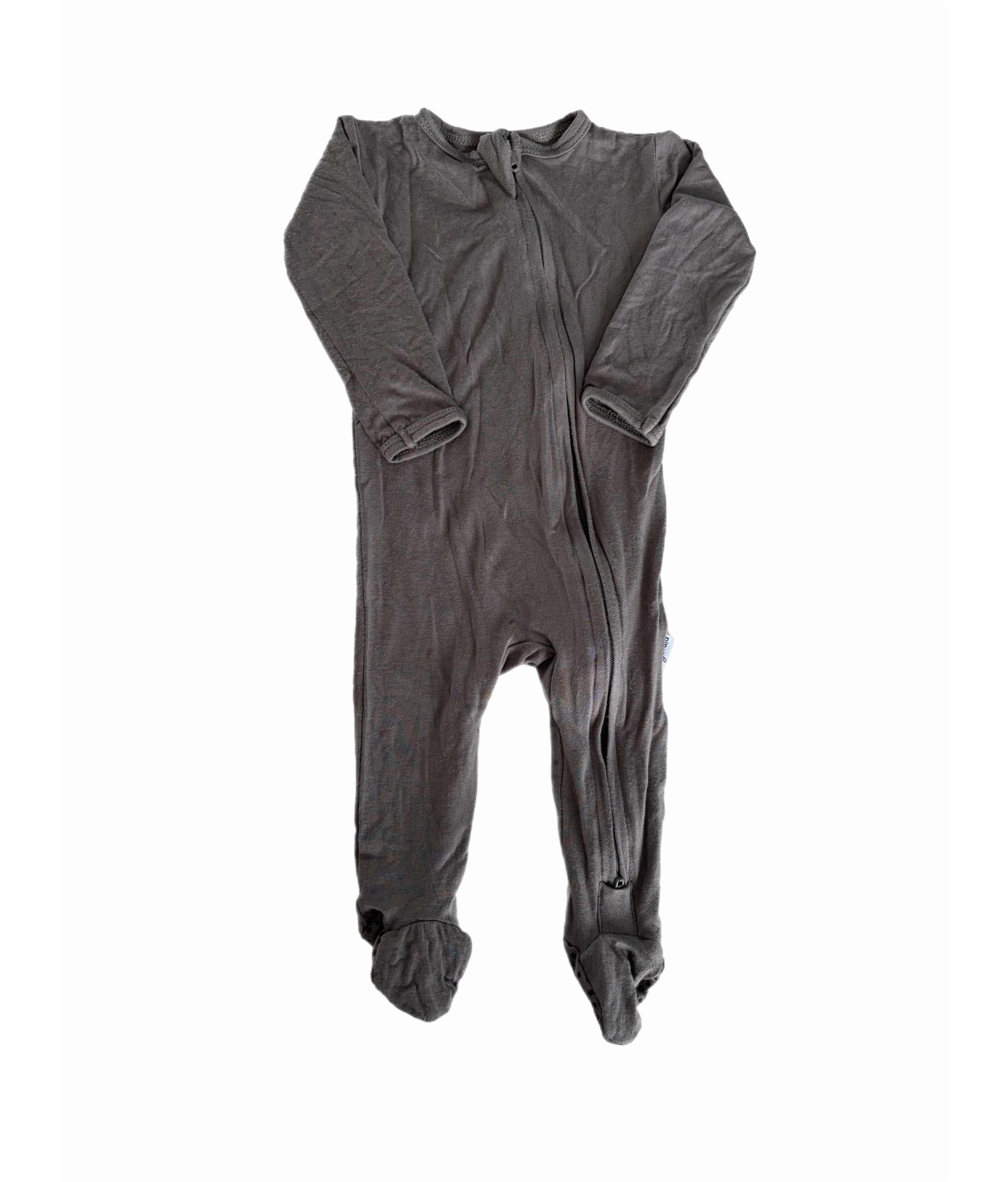 Pip & Phee bamboo grey sleeper 3-6m