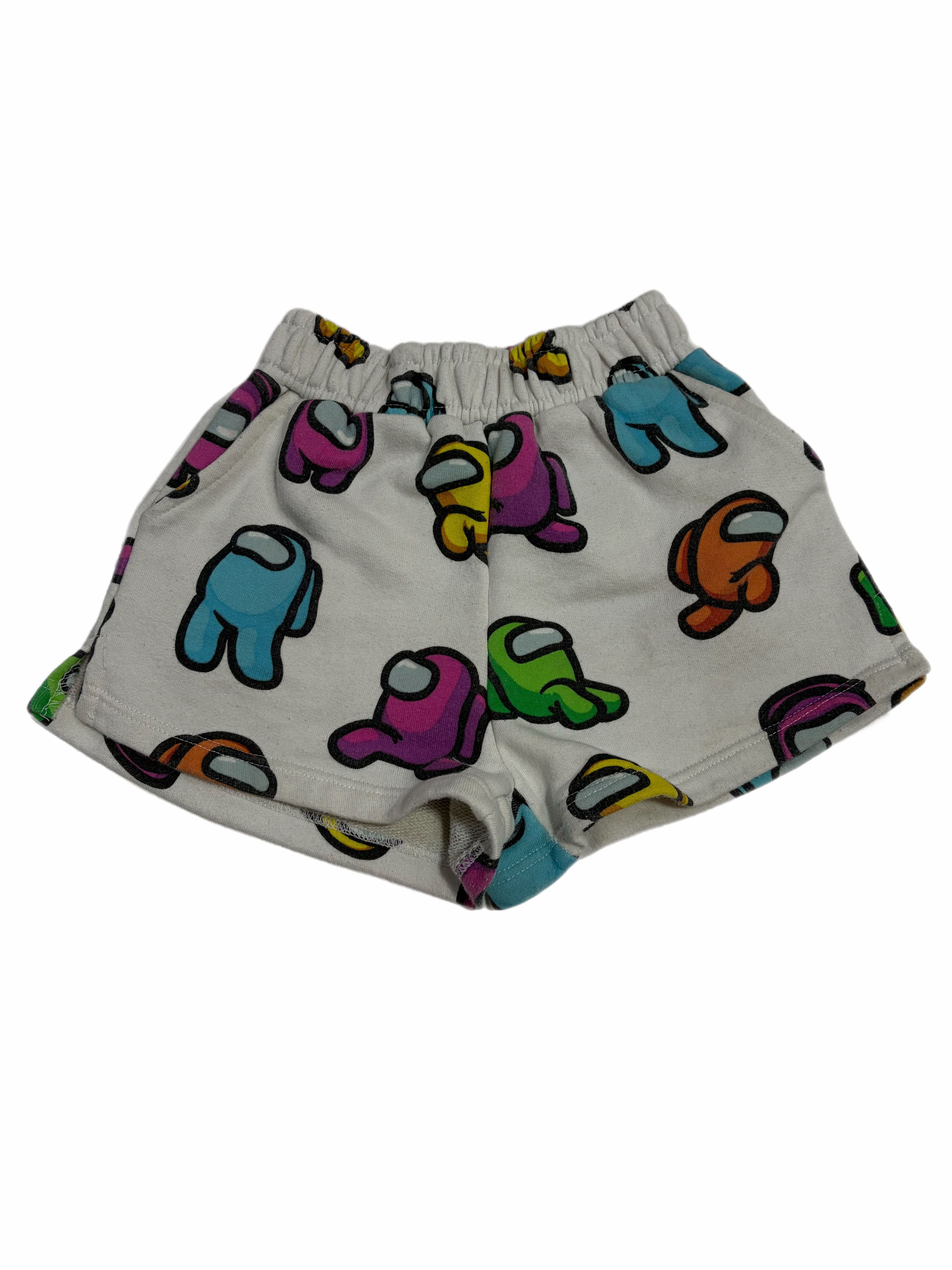 Zara Among Us shorts 7Y