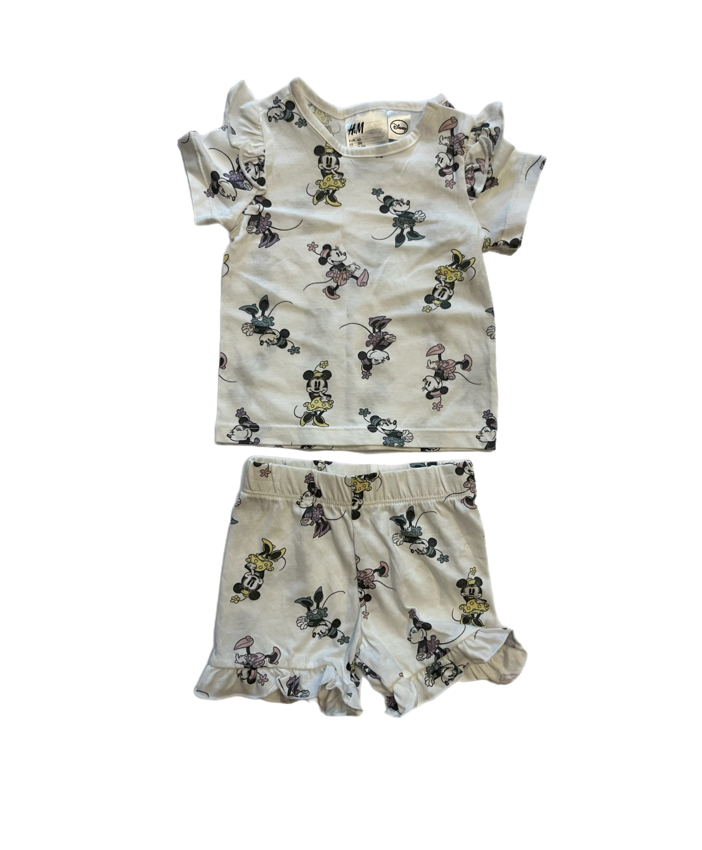 H&M Disney 2 piece set 0-3m
