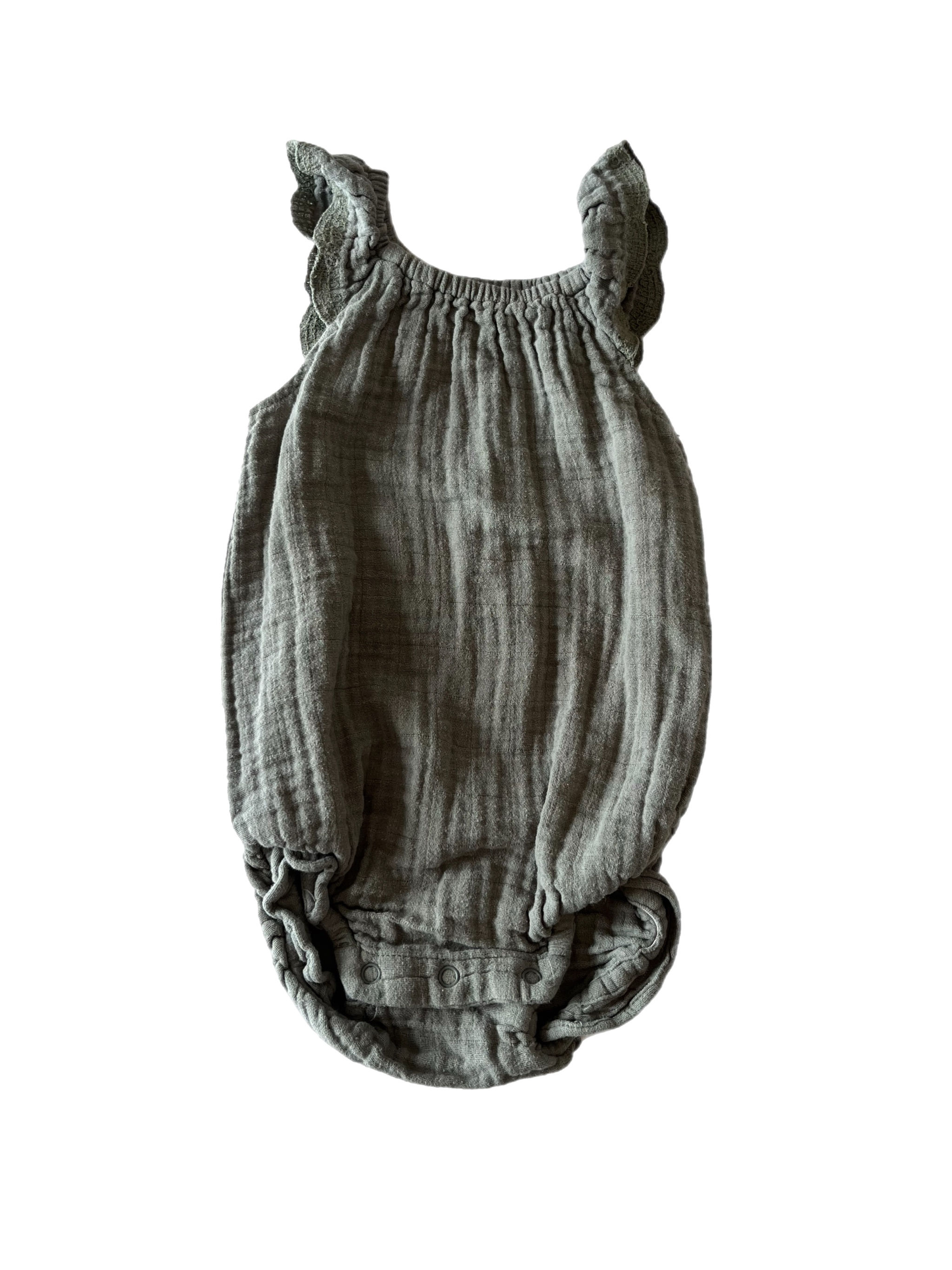 Jamie Kay muslin tank romper 2T