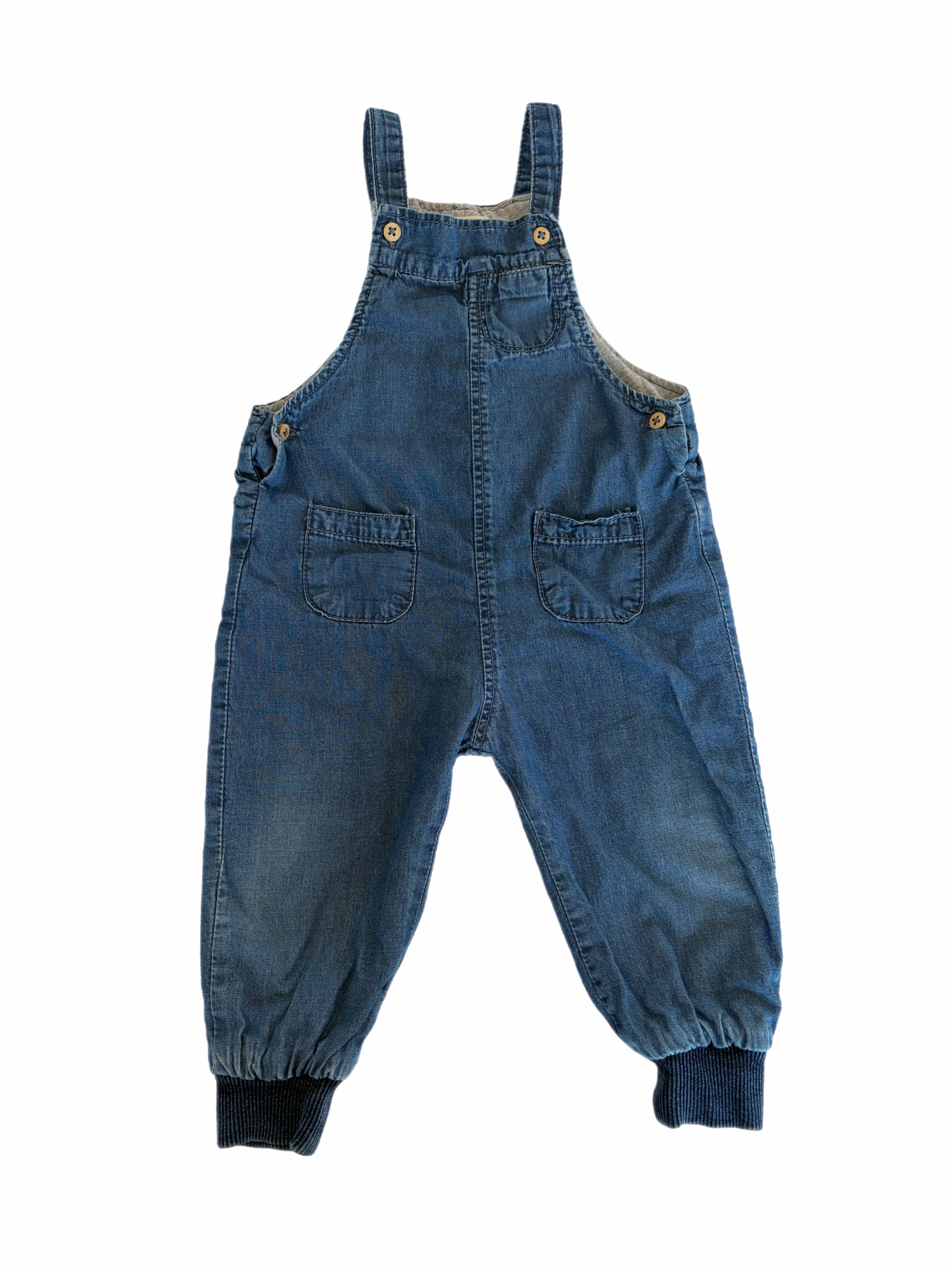 ZARA lined overalls 9-12m