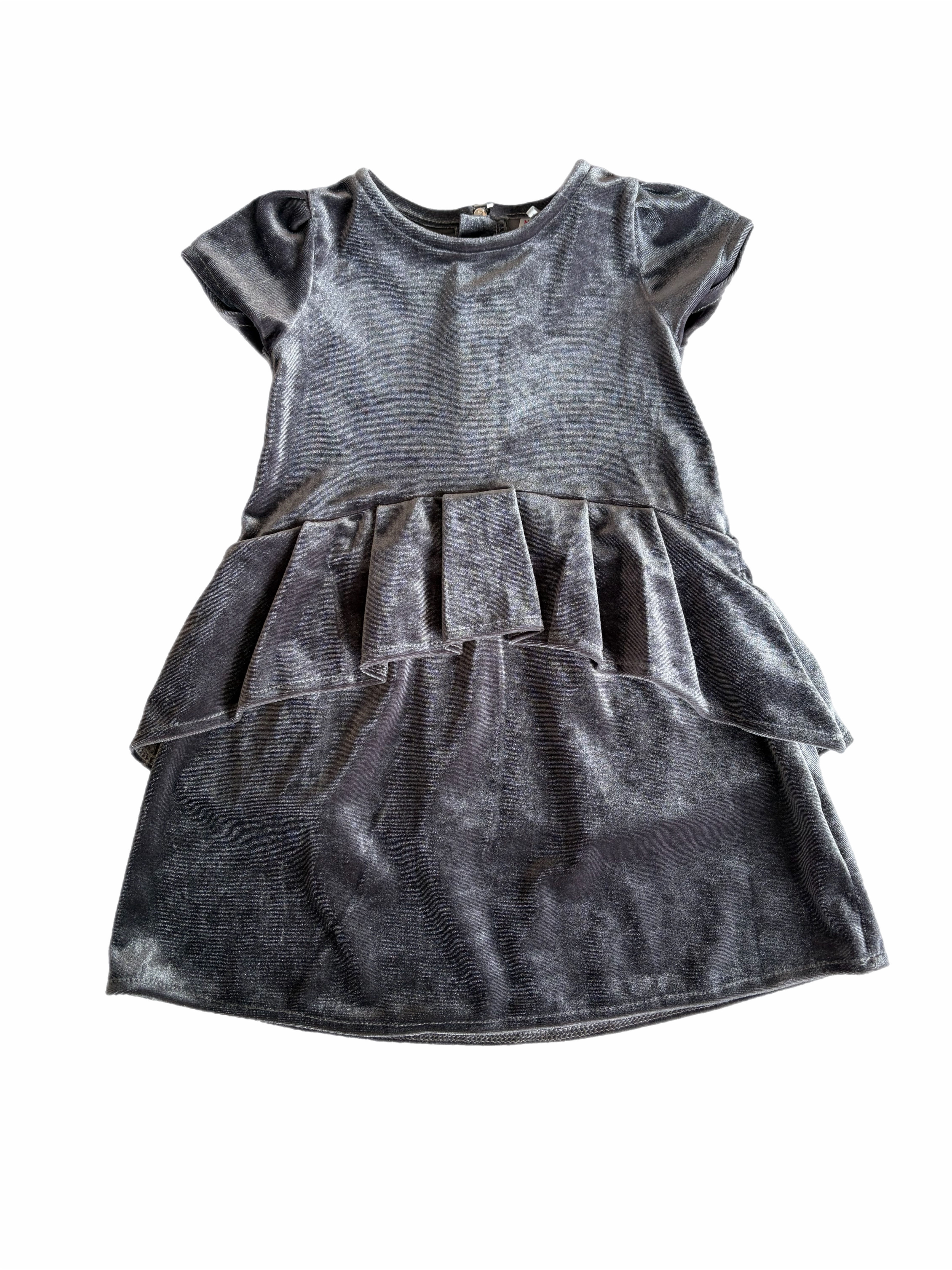 Deux Par Deux velvet dress 2T