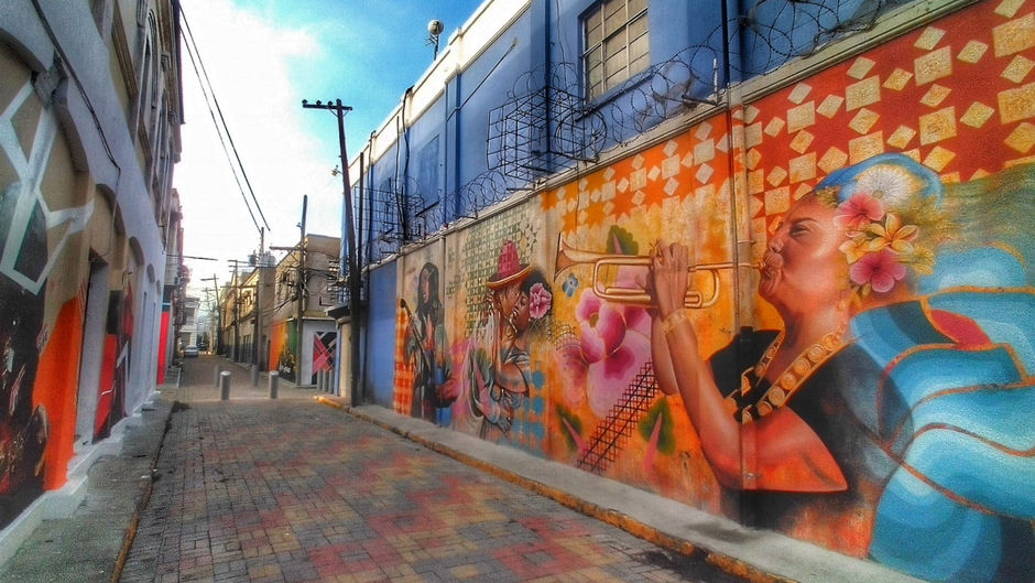 Las calles más coloridas y con más arte de Kingston: la Kulture Key