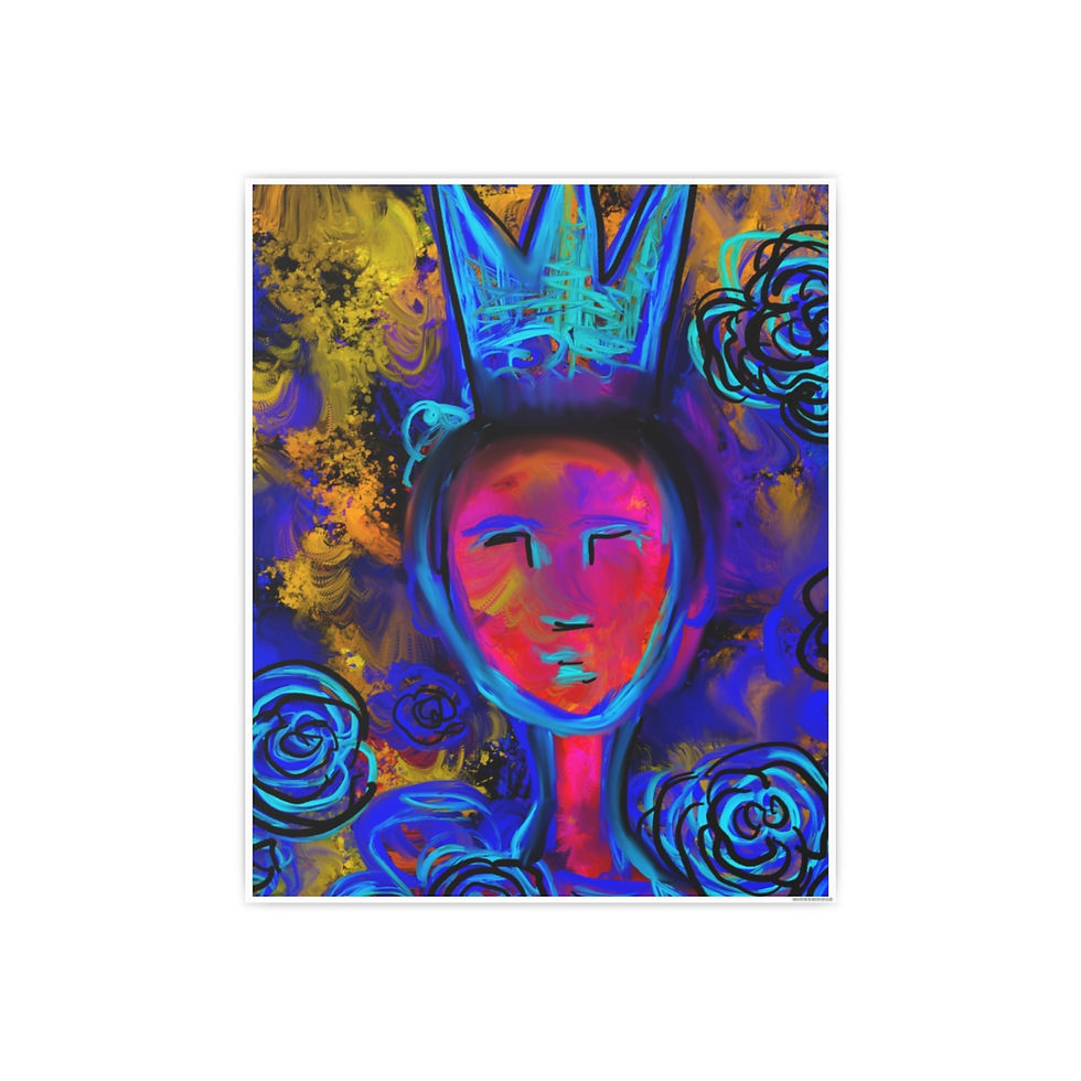 Thumbnail: "Unwanted Crown"-B:U:NEEK Art Poster