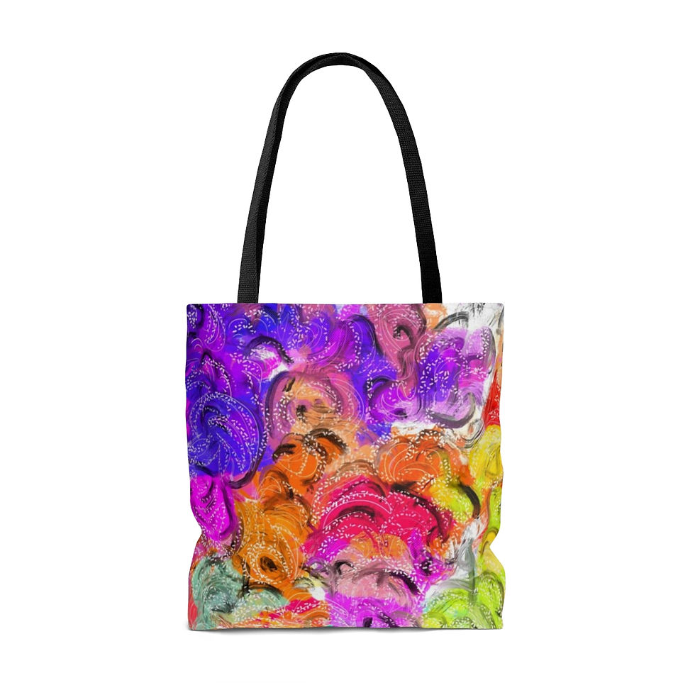 Thumbnail: B:U:NEEK-One of a kind-Floral Tote Bag 