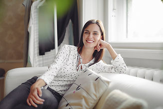 Jeune femme à la mode