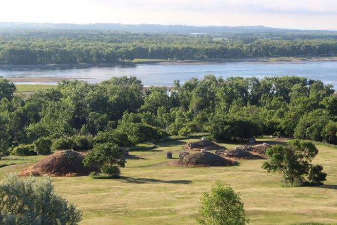 On-a-Slant Village, Fort Abraham Lincoln State Park