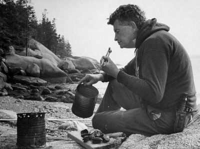 On a Maine island: Euell Gibbons's Solo Wilderness Adventure