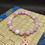 Miniature : Bracelet octobre rose , bracelet en kunzite