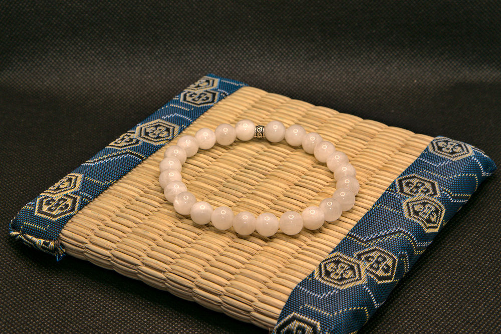 bracelet pierres de lune artisanal en perles naturelles véritables