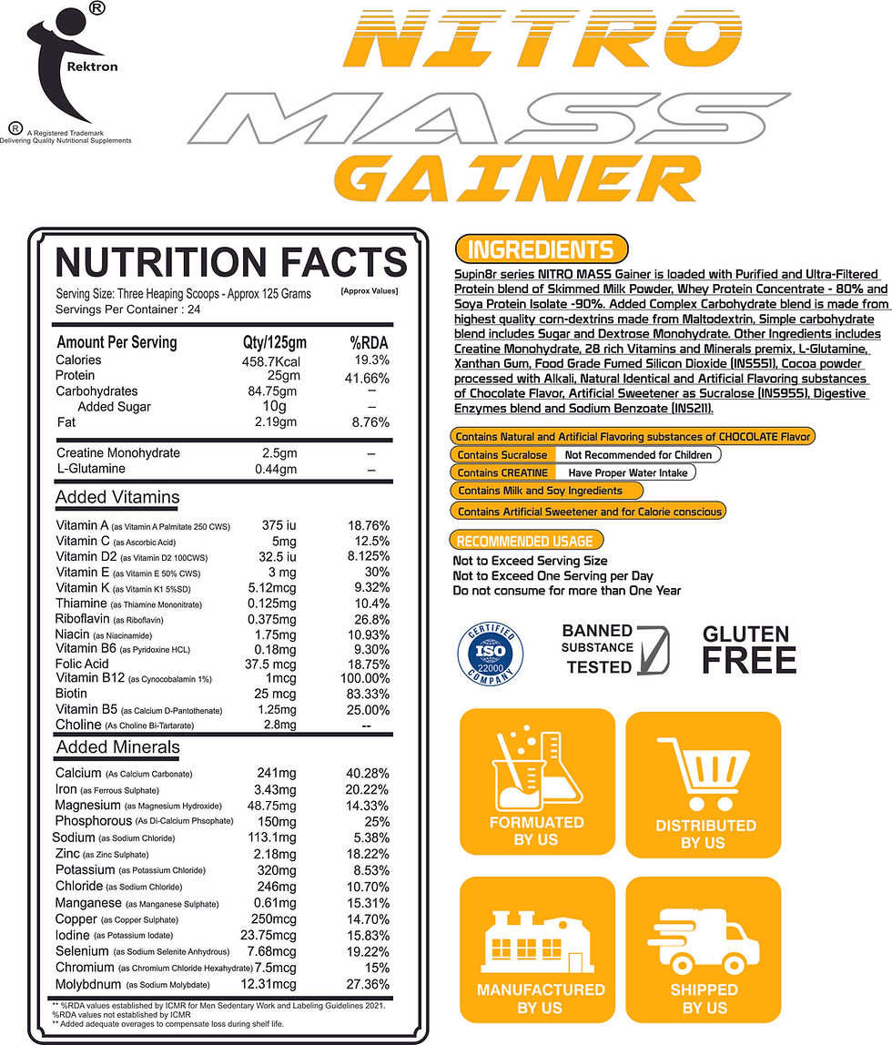 Thumbnail: NITRO MASS Gainer