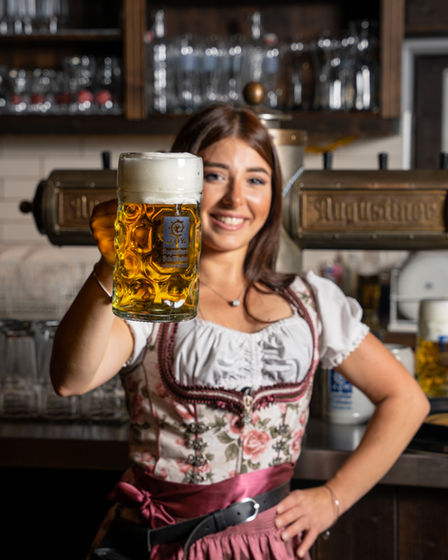 Maß Bier Augustiner