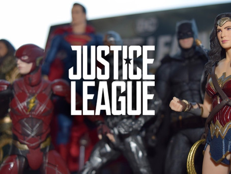 UnBoxing | Medicom Maf Ex JUSTICE LEAGUE Action Figures Assembled