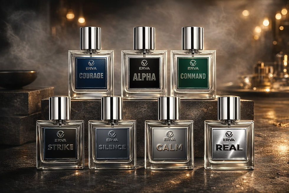 ERVA luxury perfume brand signature fragrance collection