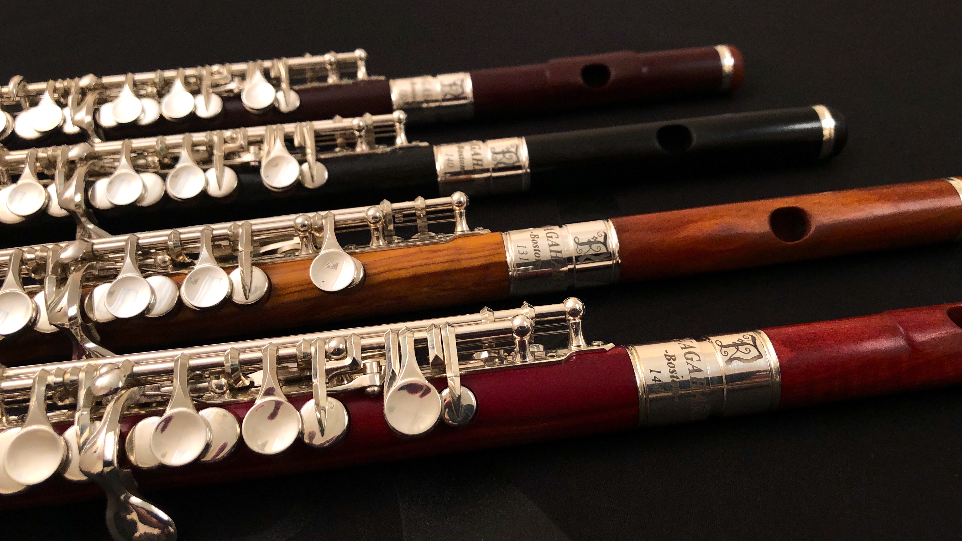 Hand Made Flutes Boston Nagahara Flutes