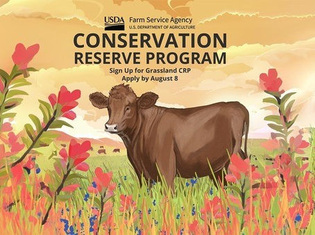 Grassland CRP Sign-Up Now Open Through August 8