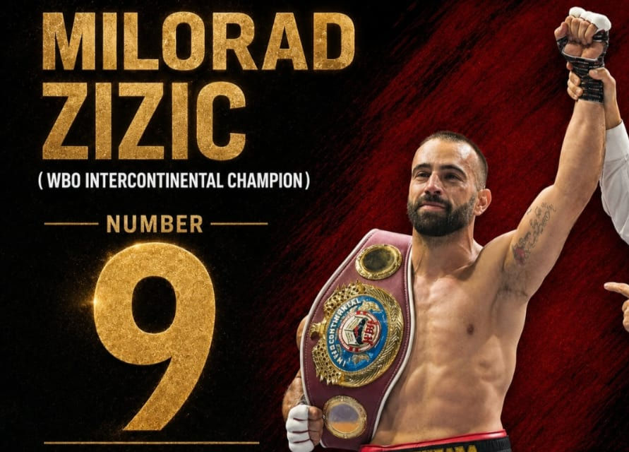MILORAD ŽIŽIĆ 9. NA WBO RANG LISTI: Pozicija za napad na svetsku titulu