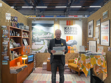 Pessimistien oma messuosasto markkinoi Puolankaa messuvieraille