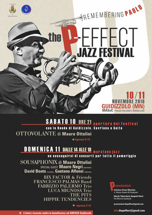 The P-Effect Jazz Festival - Remembering Paolo
10-11 novembre 2018