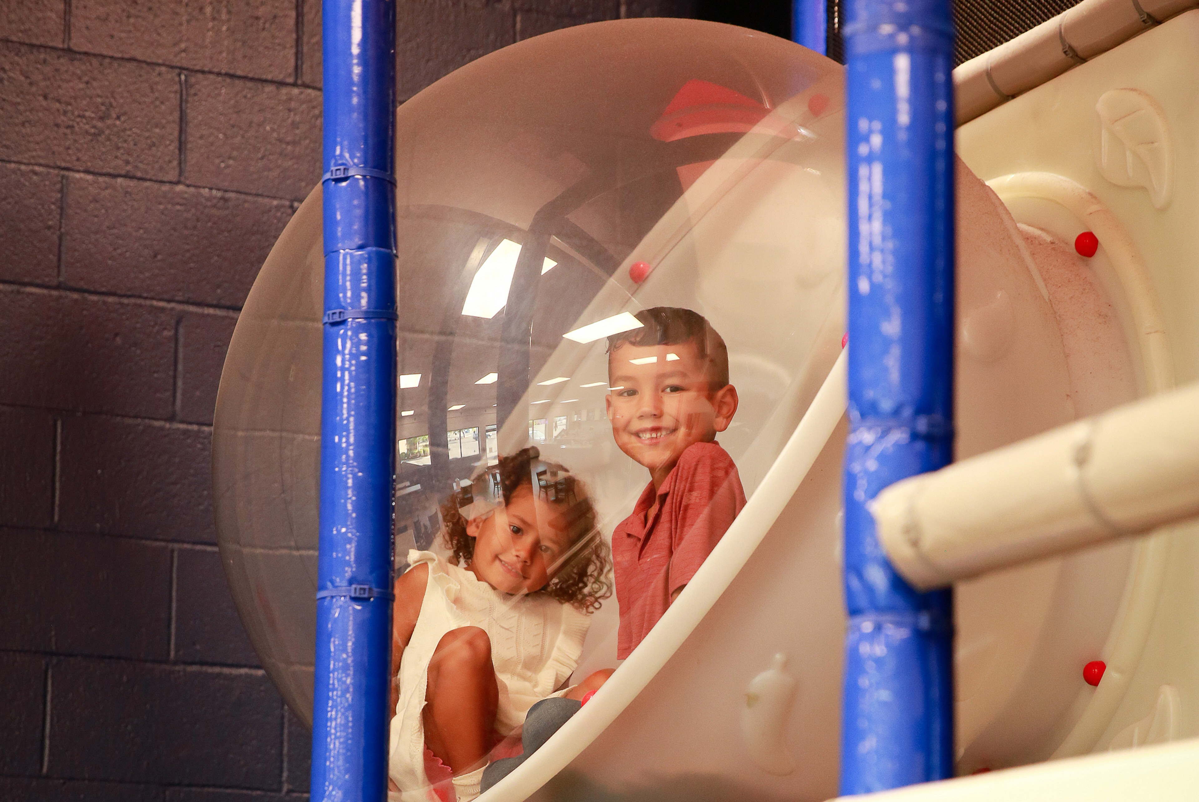 kids in play place