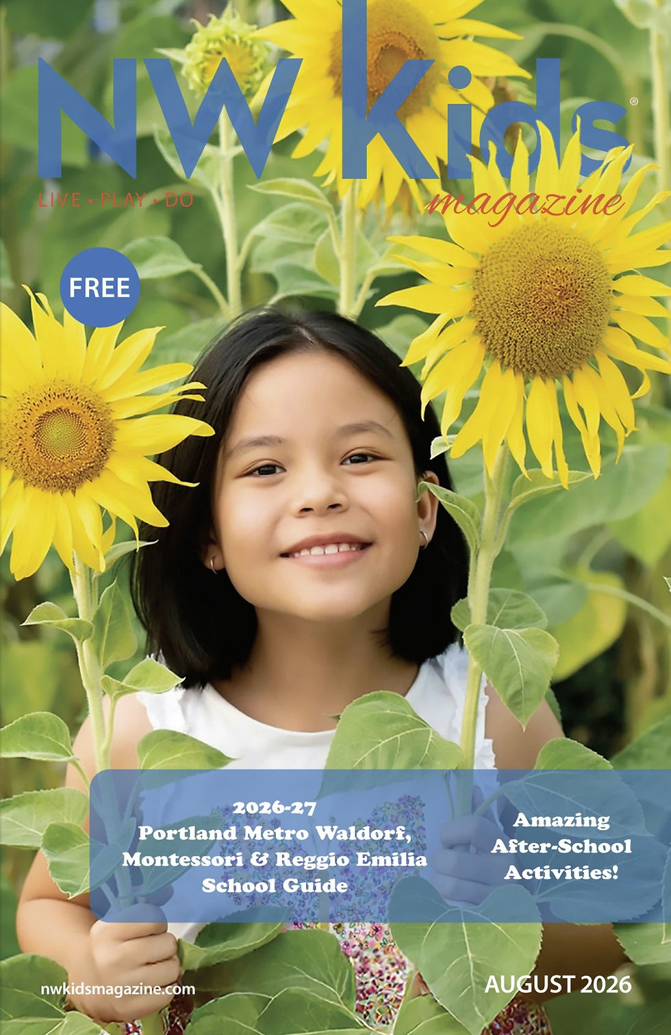 August 2026 edition of NW Kids Magazine