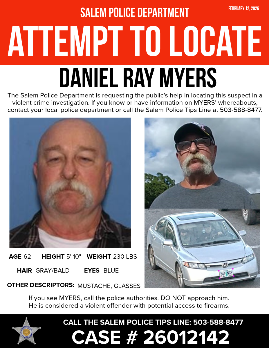 Salem Police Seek Public Assistance in Attempted Murder Investigation