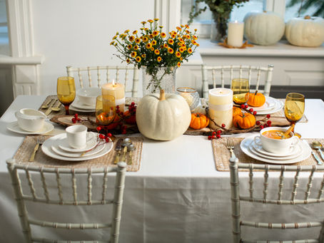 fall table setting