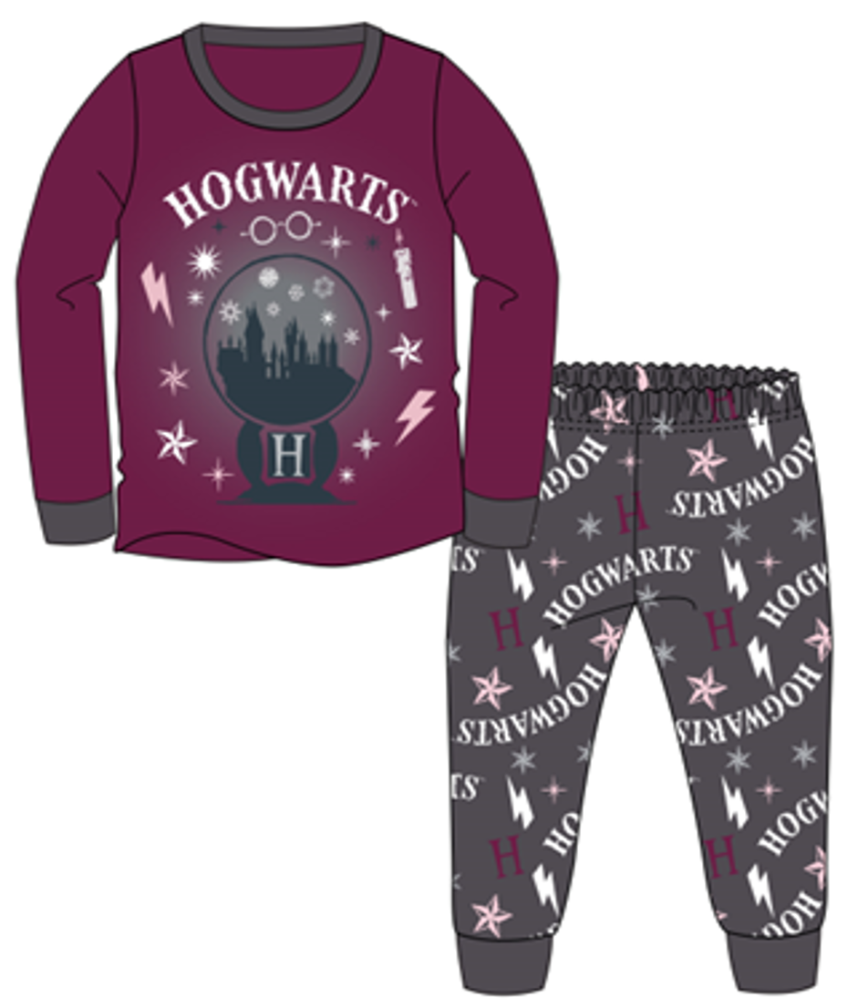 GIRLS HARRY POTTER FLEECE PANTS PYJAMA 3-10YEARS