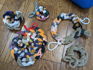 またまた靴下わっかで