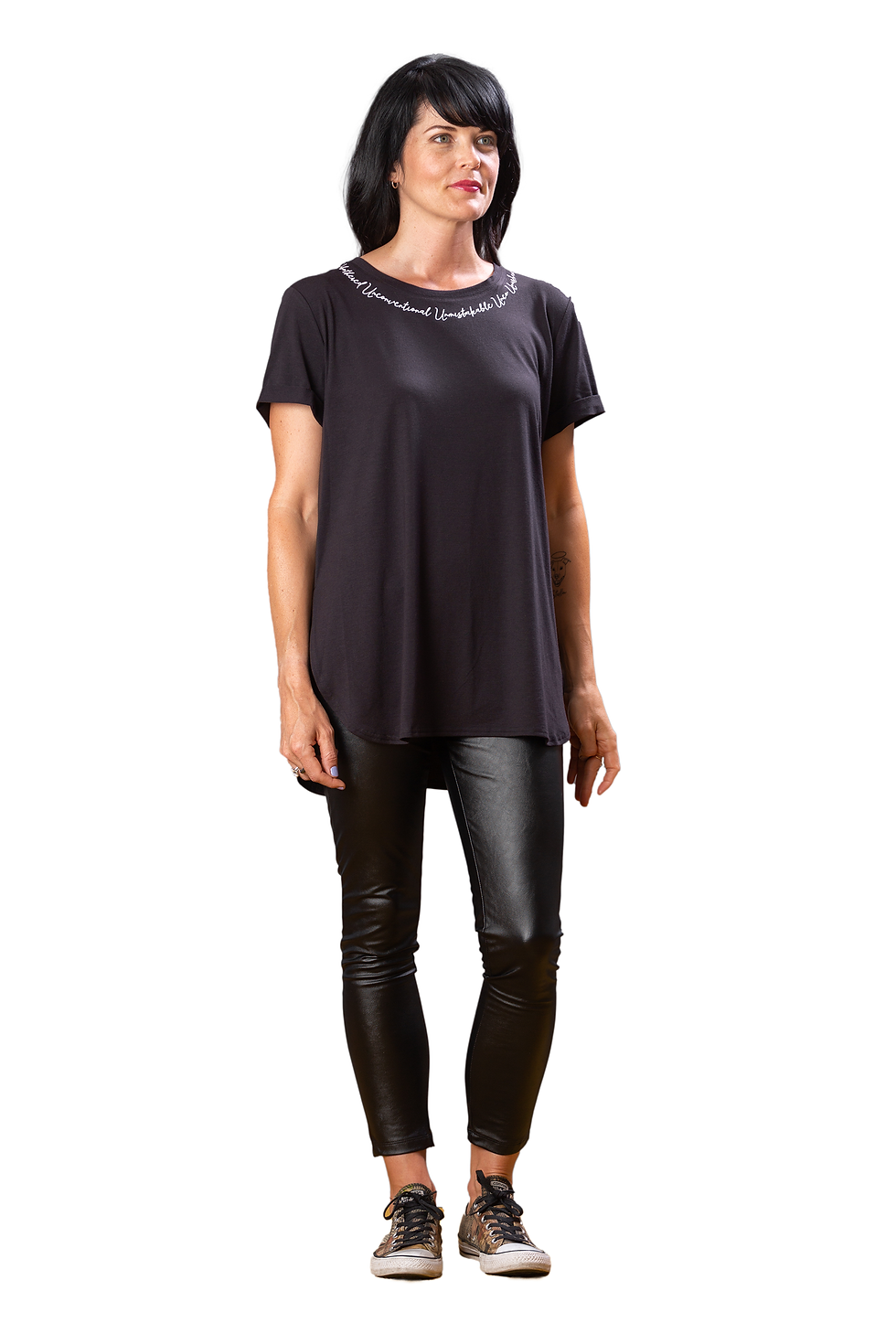 Thumbnail: WUNZ Roll-Sleeve U Are Tee