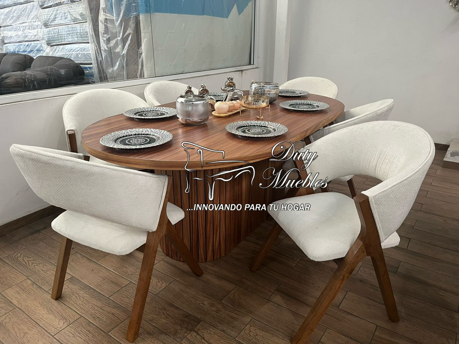 COMEDOR ATHENAS PARA6 PERSONAS