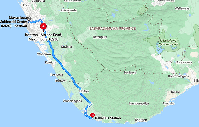 MMC-Galle Map