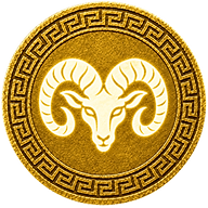 Golden Ram token mark: golden ram's head.