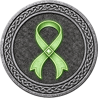 Sir Gawain token mark of a green sash on Arthurian design coin