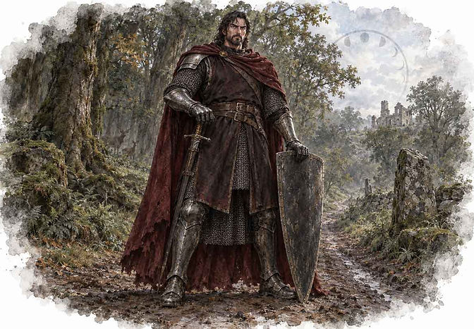 Gromer Somer Joure, the legendary knight who challenges King Arthur with the riddle of what women most desire.