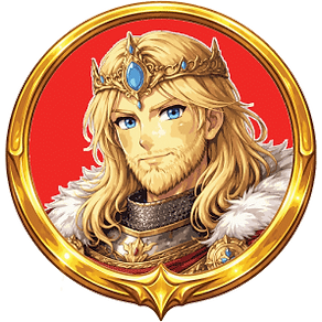 Mythopouch Token Marks Coin of King Arthur from Arthurian mythology, with King Arthur's face.