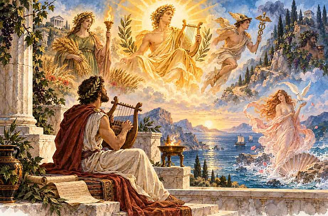 The Homeric Hymns, an ancient Greek collection of hymns to the gods.