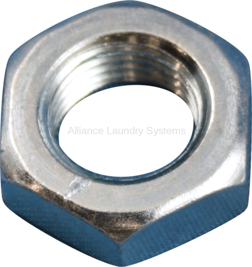 Speed Queen #M400022 Washer/Dryer NUT HEX 9/16-18 JAM-UNF-ZNCPLT
