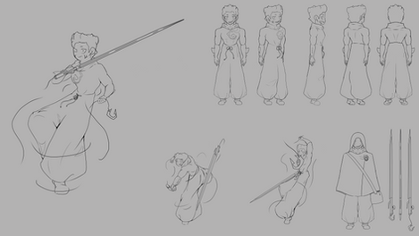 Tuka Line art