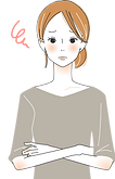 困った女性