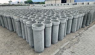 Tubos simples de concreto