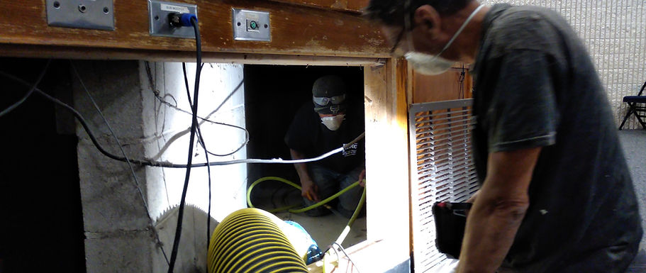 our team is performing furnace cleaning