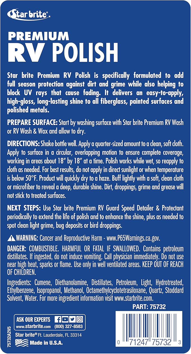 Thumbnail: Premium RV Polish - Ultimate Protection for Fiberglass, Painted Surfaces & Metal